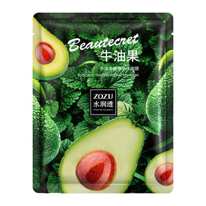 edistore,edistore.us,Skin Care Natural Fruit Plant Facial Mask Moisturizing Oil-Control Blueberry Cucumber