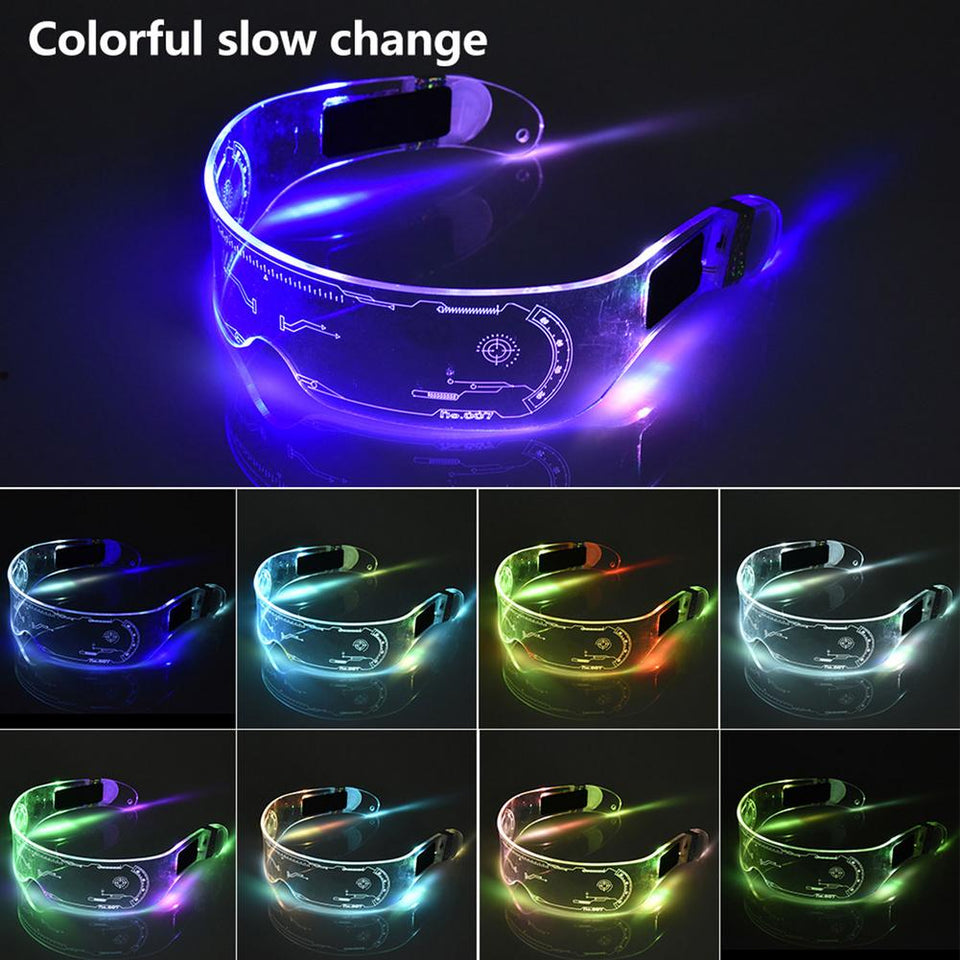 edistore.us, LED Luminous Glasses EL Flashing Neon Bar Party LED Glasses Light Up Glasses