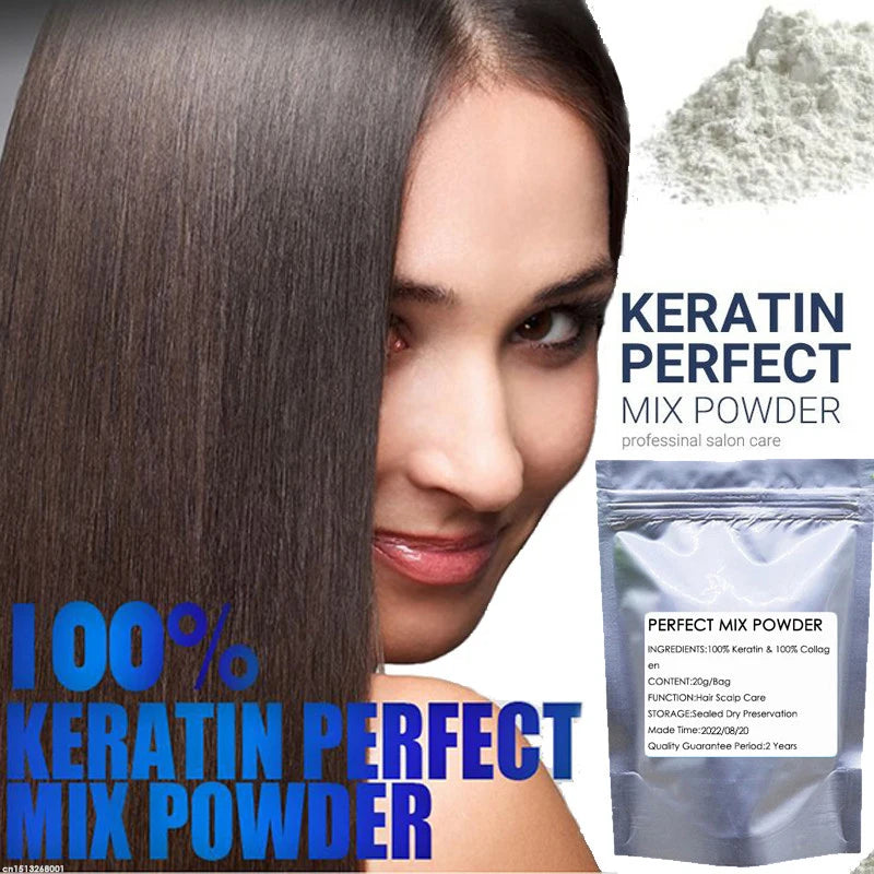 edistore, edistore.us, 100% Collagen and 100% Keratin Prefect Mix Powder Vitamins Hair Roots