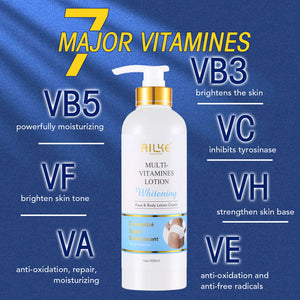 edistore, edistore.us, AILKE Multi Vitamin Whitening Body Lotion With Vitamins A,E,B3,B5, Increase Skin Radiance