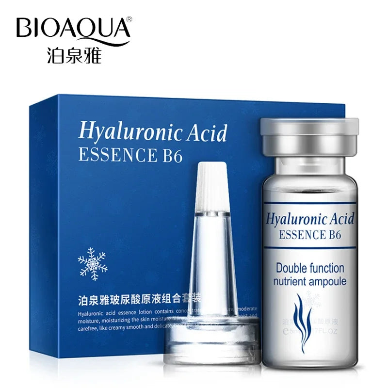 edistore, edistore.us, BIOAQUA 10pcs/lot Moisturizing Vitamins Hyaluronic Acid Serum Facial Skin Care 