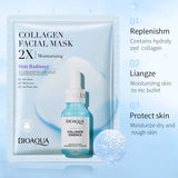 edistore,edistore.us BIOAQUA Centella Collagen Face Mask VC Moisturizing Refreshing Sheet Masks 