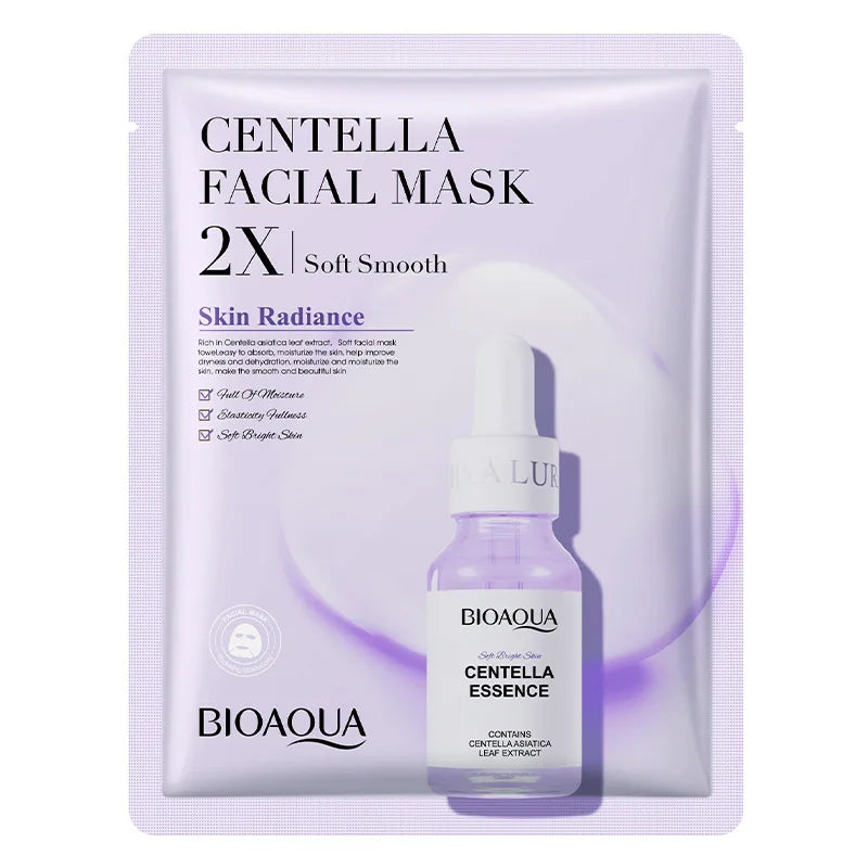 edistore,edistore.us BIOAQUA Centella Collagen Face Mask VC Moisturizing Refreshing Sheet Masks 