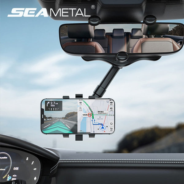 edistore.us, Universal Car Rearview Mirror Phone Holder 360 Degree Rotation