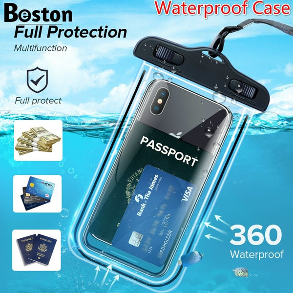 edistore.us, Swimming Bags Waterproof Phone Case Water proof Bag Mobile Phone Pouch PV